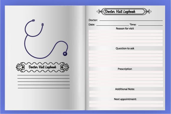 Build Your KDP Publishing Business Faster with the Doctor Visit Log Book Medical KDP Book Interior