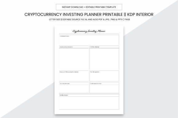 Cryptocurrency Investing Planner