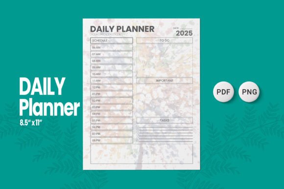 Daily Planner 2025 KDP 04: A Print-Ready Productivity Engine for Today’s Creators and Professionals