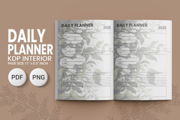 Daily Planner KDP V3 2025 02