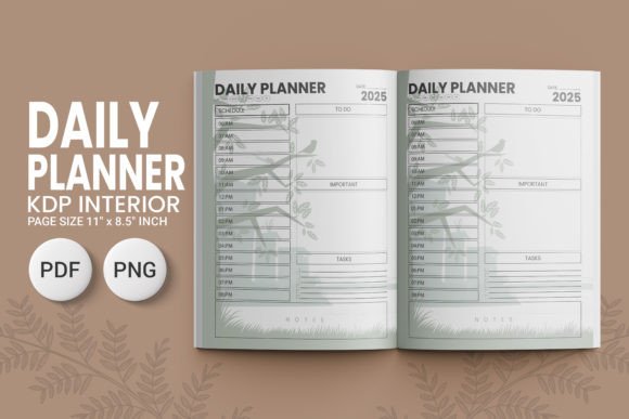 Daily Planner KDP V3 2025 04