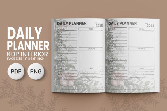 Daily Planner KDP V3 2025 06: Your Print-Ready Companion for Real-Life Productivity