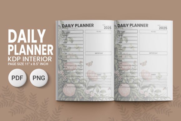 Daily Planner KDP V3 2025 12