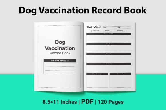 Dog Vaccination Record Book