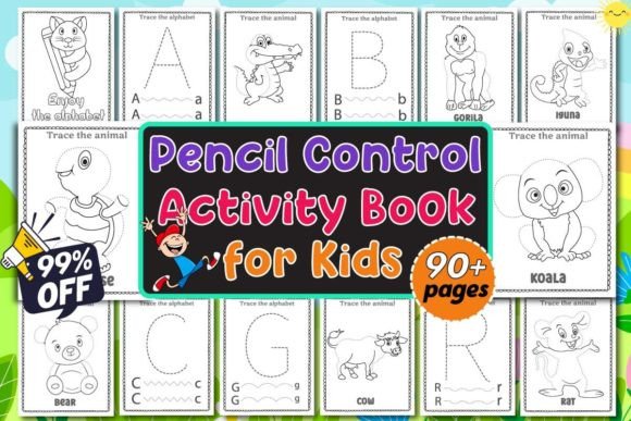 Pencil Control Activity Book for Kids: Build Strong Foundations, One Line at a Time