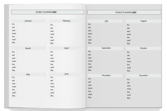 Why the Yearly Planner 2025 KDP Interior Is Reshaping How Professionals Plan, Publish, and Profit on Amazon